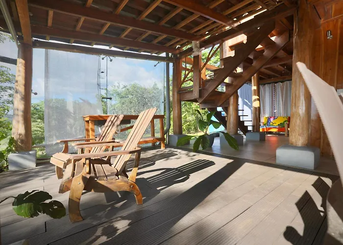 Ocean View Teak House, Samara Nosara, Sal Vida 1 Hébergement de vacances *